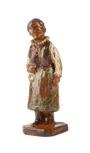 Władysława Prucnal (b. 1935, Medynia Glogowska), Woman with a purse