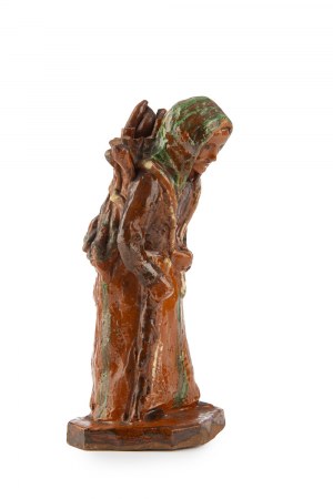 Władysława Prucnal (ur. 1935, Medynia Głogowska), Kobieta niosąca chrust