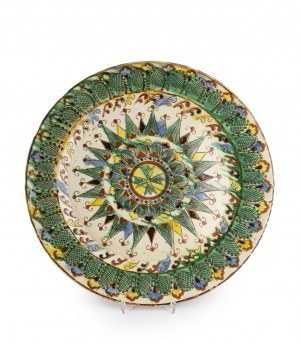 Hutsul style decorative platter