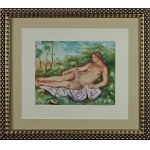 Auguste Pierre RENOIR (1841 - 1919) Naga kobieta wśród drzew, 1906