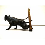 Pracownia Alphonse'a Giroux(1799-1881), rzeźba psa Staffordshire bull terrir