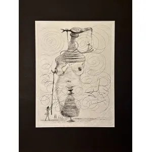 Salvador DALI (1904-1989), Casanova and the Surrealist Woman, 1967