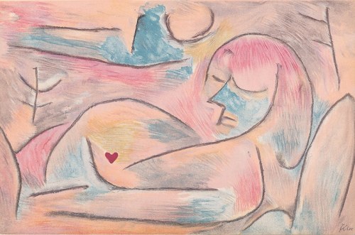 Paul Klee (1879-1940), Sommeil d'Hiver (Zimowy Sen) ,1938 z cyklu Four Seasons.