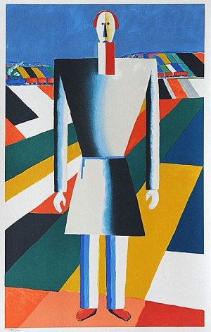 Kazimir Malevich (1879-1935), Farmer on the field