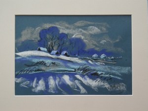 Viktor Zin(1925-2007),Winter Landscape