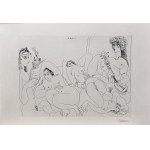 Pablo Picasso ( 1881-1973) zestaw 4 litografii z cyklu „347”, 1977