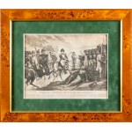 Emperor Napoleon I at the Battle of Ulm, France 1805.