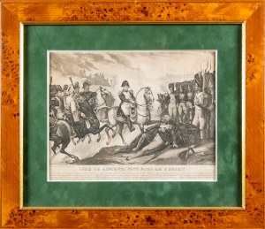 Emperor Napoleon I at the Battle of Ulm, France 1805.