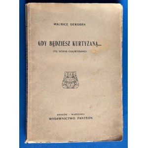 WHEN YOU'RE A COURTESAN. a beginner's manual for camellia ladies