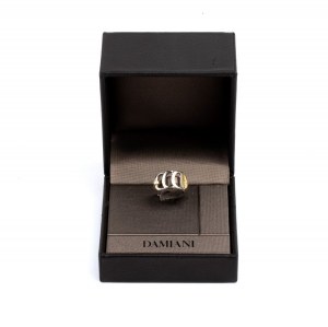 DAMIANI, Gold diamond ring