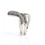 DADA ARRIGONI, Diamond gold snake ring