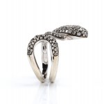 DADA ARRIGONI, Diamond gold snake ring