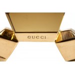 GUCCI, Chiodo Collection: gold ring with smoky quartz