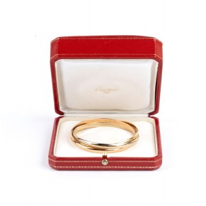 CARTIER, Trinity collection: hoop gold bracelet