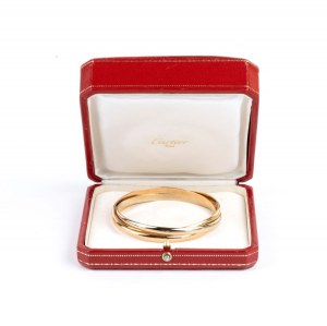 CARTIER, Trinity collection: hoop gold bracelet