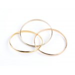 CARTIER, Trinity collection: hoop gold bracelet