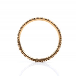 Eternity diamond gold ring