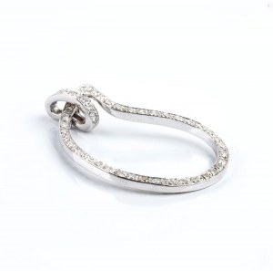 Diamond gold pendant