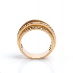 Diamond gold ring