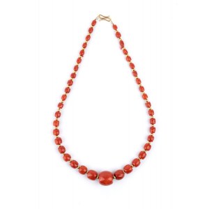 Cerasuolo coral necklace