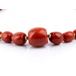 Cerasuolo coral necklace