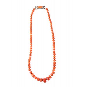 Mediterranean coral necklace