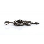 Gold, silver and diamond demi parure