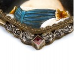 Pendant - brooch with portrait