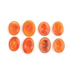 Lot of 8 carnelian cravings