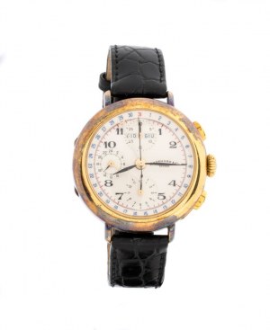 EBERHARD, Vintage chronograph wristwatch, late 1980s reissue