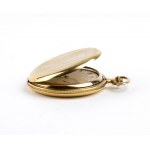 ZENITH, 18k gold hunter pocket watch