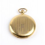 ZENITH, 18k gold hunter pocket watch