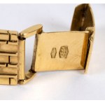 Yellow gold watch strap