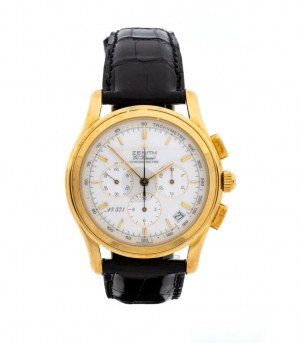 ZENITH, El Primero: gold cronograph