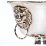 Italian solid silver sugar bowl