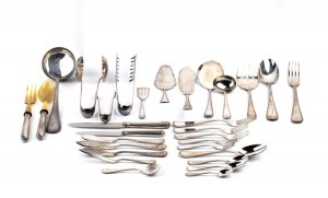 Ricci & C. S.p.A., Italian silver cutlery service
