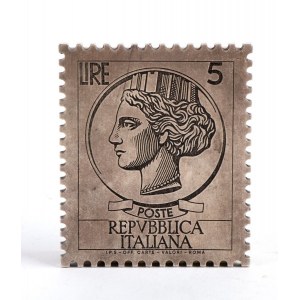 BULGARI, Sterling silver stamp