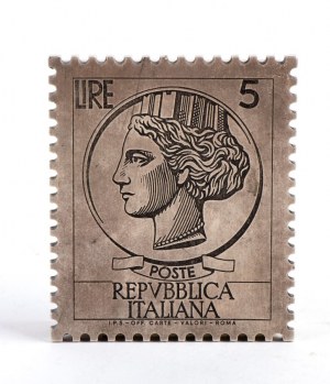 BULGARI, Sterling silver stamp