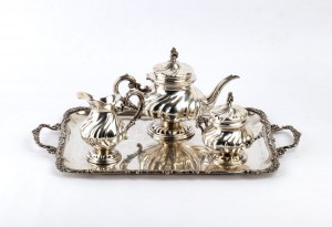 Italian silver tea and coffee set