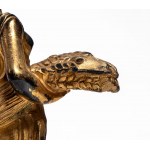 A group of Italian solid silver sculptures depicting the four seasons