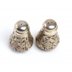 Italian solid silver salt shakers