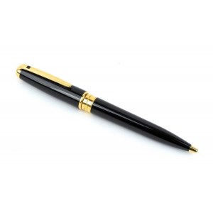 DUPONT, Olimpio: black chinese Lacquer Gold Trim