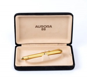 AURORA, 88 series: gold laminated fountain pen