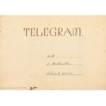 TELEGRAM OZDOBNY, 1936