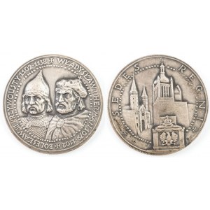 Medal WŁADYSŁAW HERMAN, BOLESŁAW KRZYWOUSTYMennica Państwowa, 1990