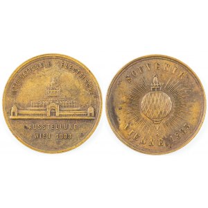 Medal MIĘDZYNARODOWA WYSTAWA ELEKTRYCZNA, Wiedeń, 1883