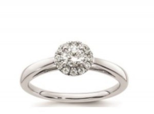 BAGUE EN OR AVEC DIAMANTS DE CULTURE - 412 LG