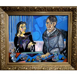 Krystyna Ruminkiewicz, Picasso, Dora Maar i gołąbek pokoju, 2025