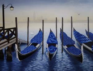 Magda Szwabe, Venice in the Fog, 2025