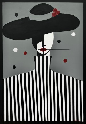 Zuzanna Flisak, In Stripes She Waits, 2025